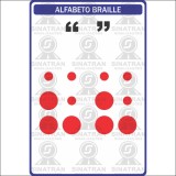 Algarismos Braille ‘‘ ’’ 